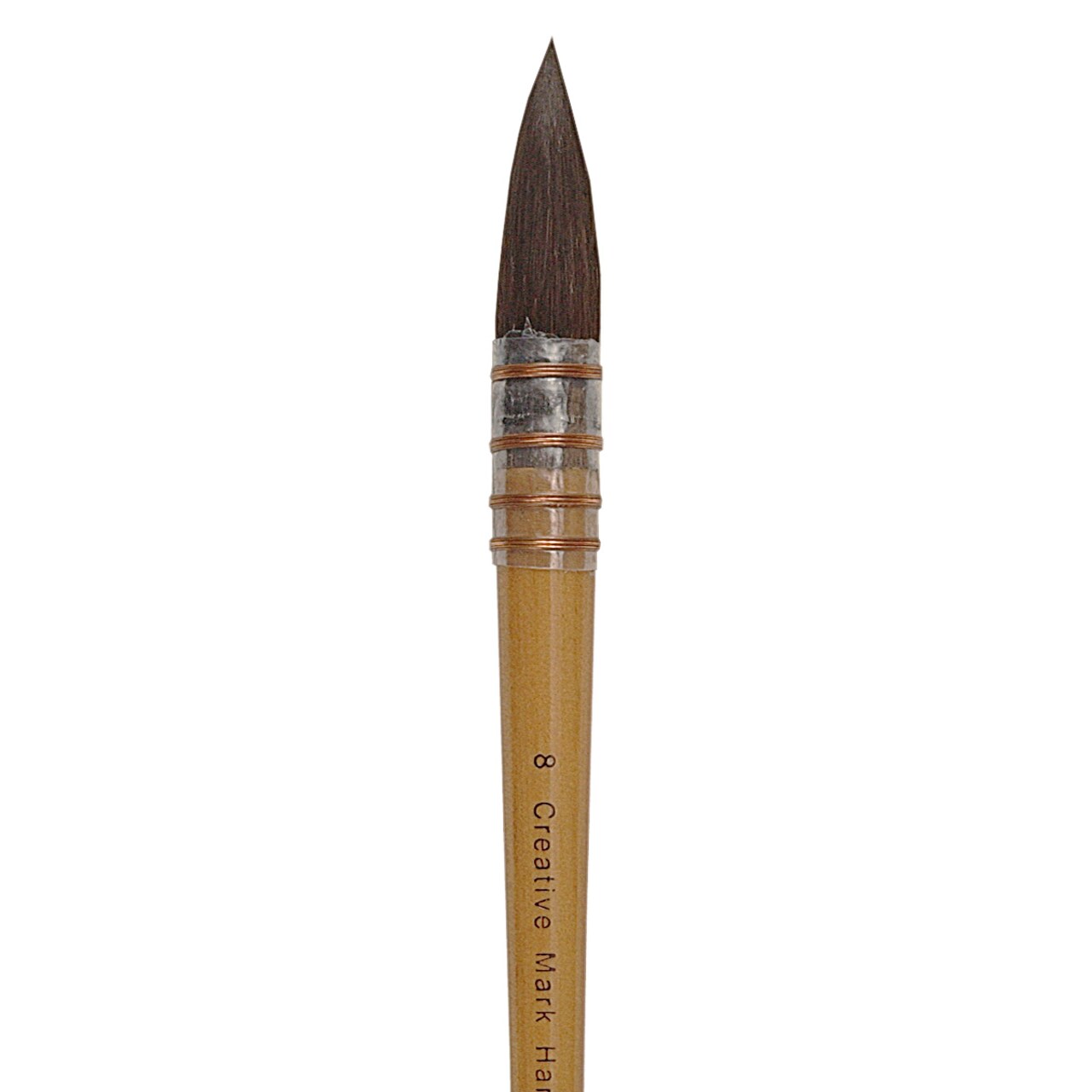 Creative Mark Harmony Blue Squirrel Quill Watercolor Brushes - Professional Watercolor Brushes for Artists - Handcrafted Full Bellied Watercolor Quill Paint Brush, Balanced Wood Handle
